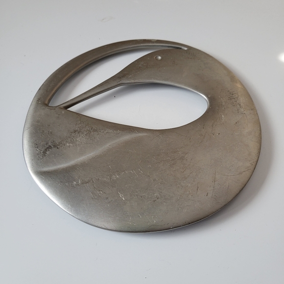 Vintage Ken Kantro Design Pewter Trivet Loon Bird - Picture 13 of 14